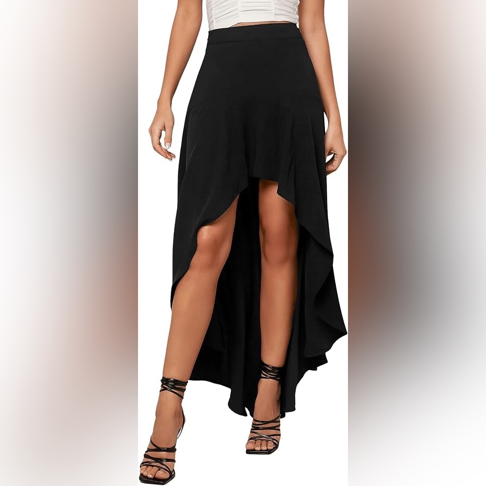 NWT Exclusive Collection SuiteBlanco High Lo Skirt
